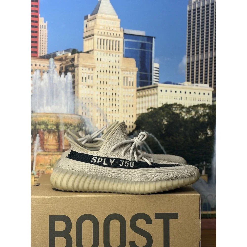 adidas Yeezy Boost 350 V2 Slate Low Top Lace-Up Men's Sneakers HP7870 2022